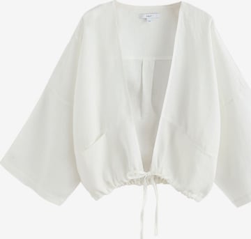 Next Jacke in Weiß: Vorderseite
