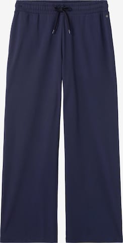 SHEEGO - Perna larga Calças de desporto em azul: frente