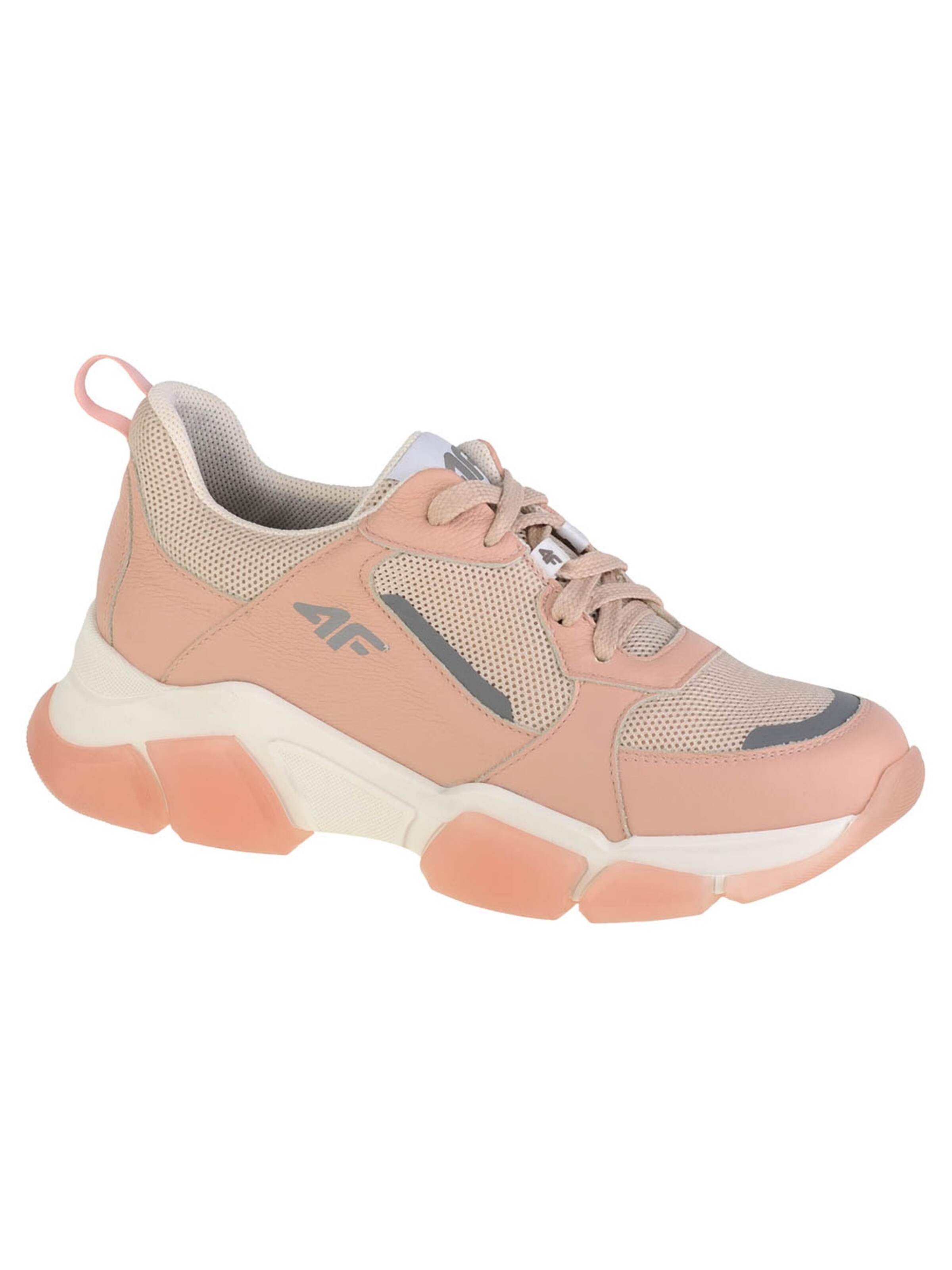 4F Sneakers '4F Wmn's Casual' in Orange: front