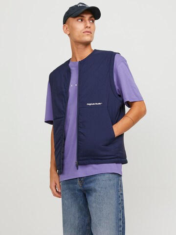 Gilet 'JJVesterbro' di JACK & JONES in blu: frontale