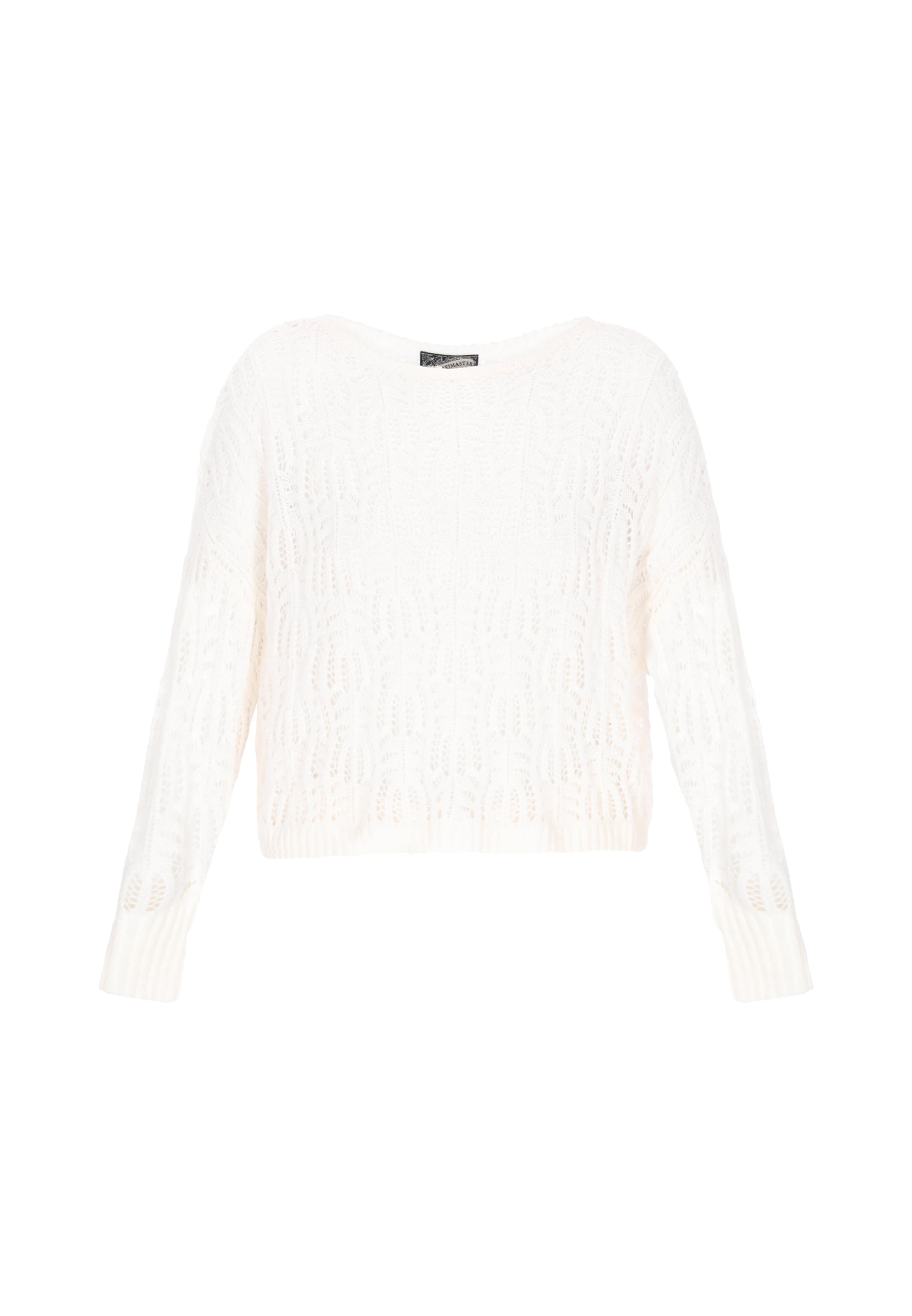 Pull-over 'Vintage' DreiMaster Vintage en blanc : devant