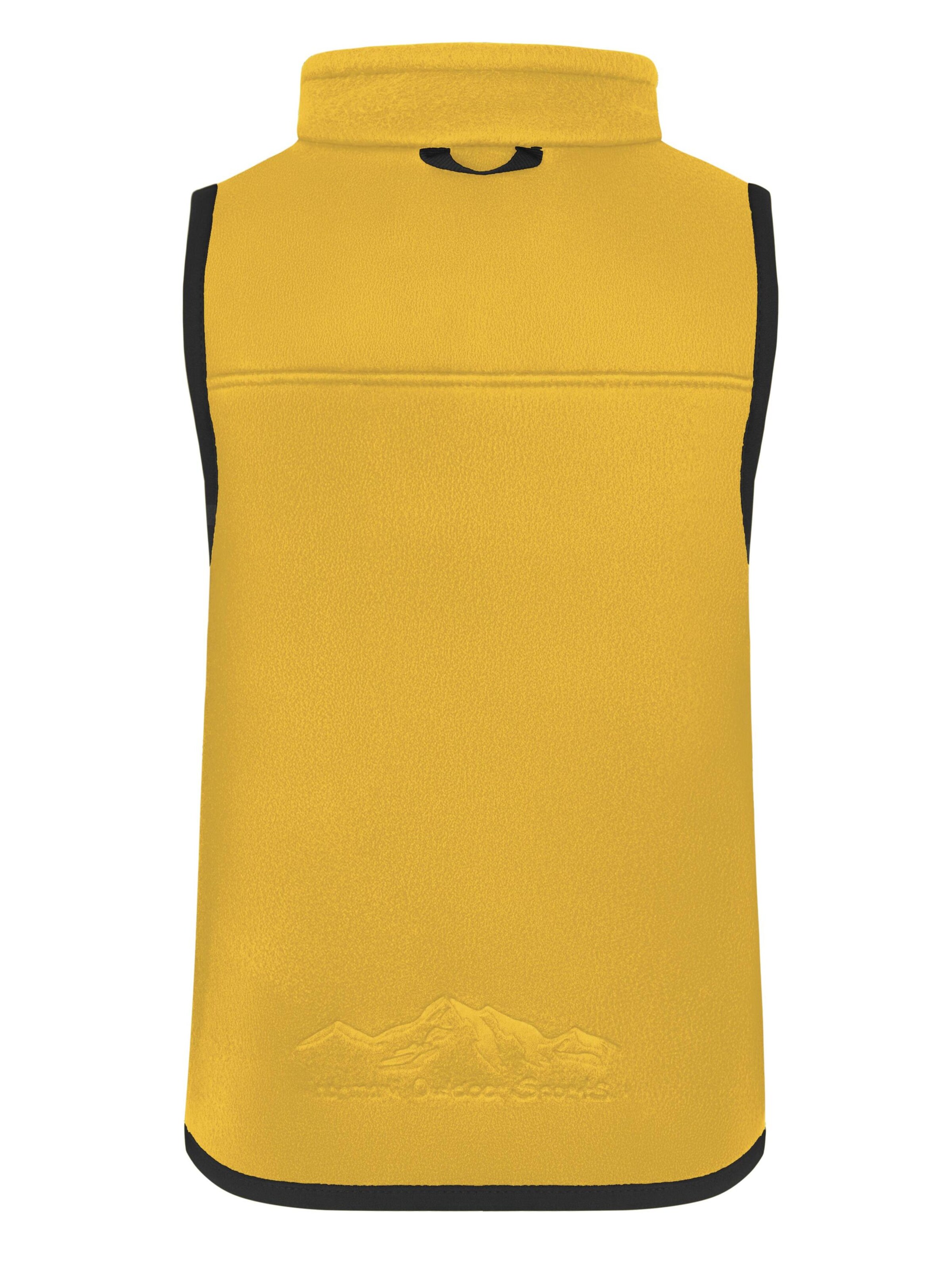 normani Sports vest in Yellow