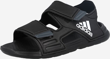 ADIDAS ORIGINALS Plážová/koupací obuv 'Altaswim' – černá: přední strana