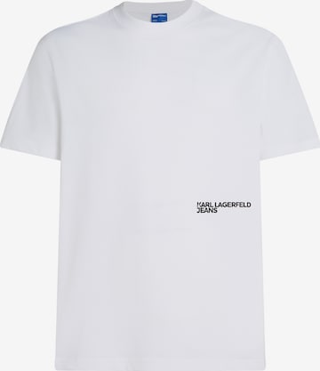 juoda KARL LAGERFELD JEANS Marškinėliai: priekis