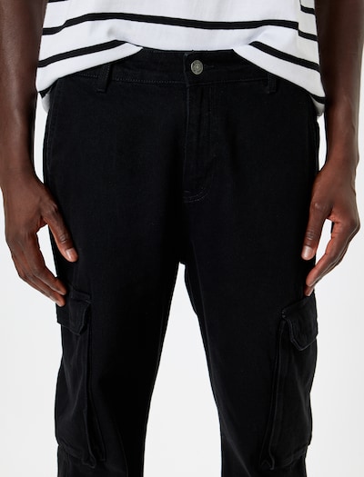 Koton Cargo Jeans in Black, Item view