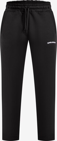 Smilodox Loose fit Workout Pants 'Karima' in Black: front