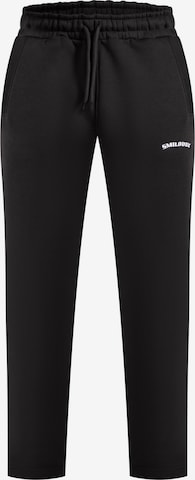 Smilodox Loosefit Jogginghose 'Karima' in Schwarz: predná strana