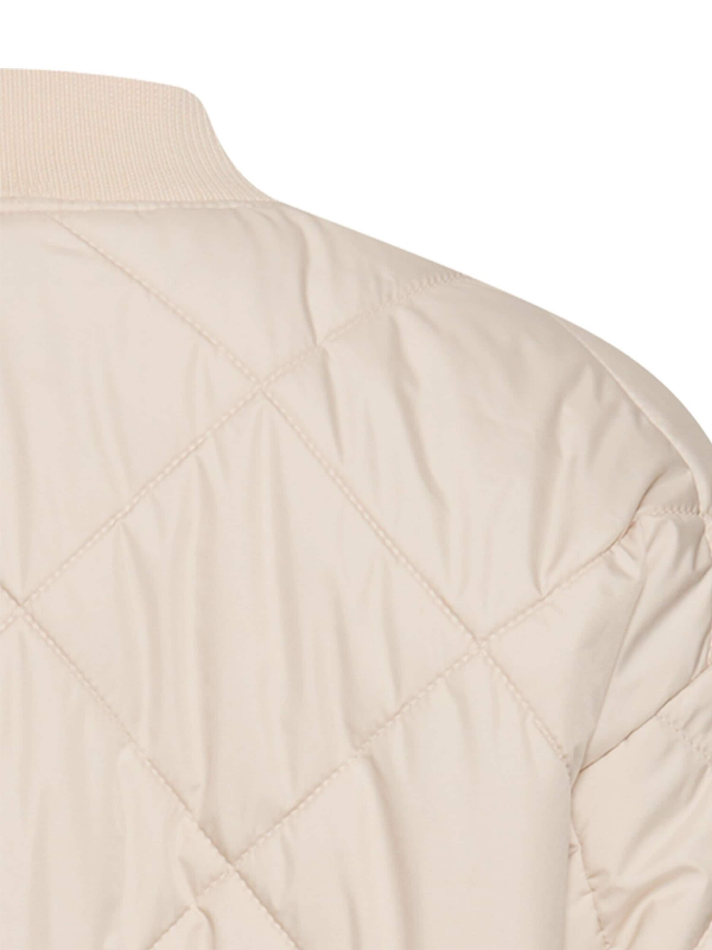 CAMEL ACTIVE Oversize Bomberjacke mit Diamantsteppung in Beige