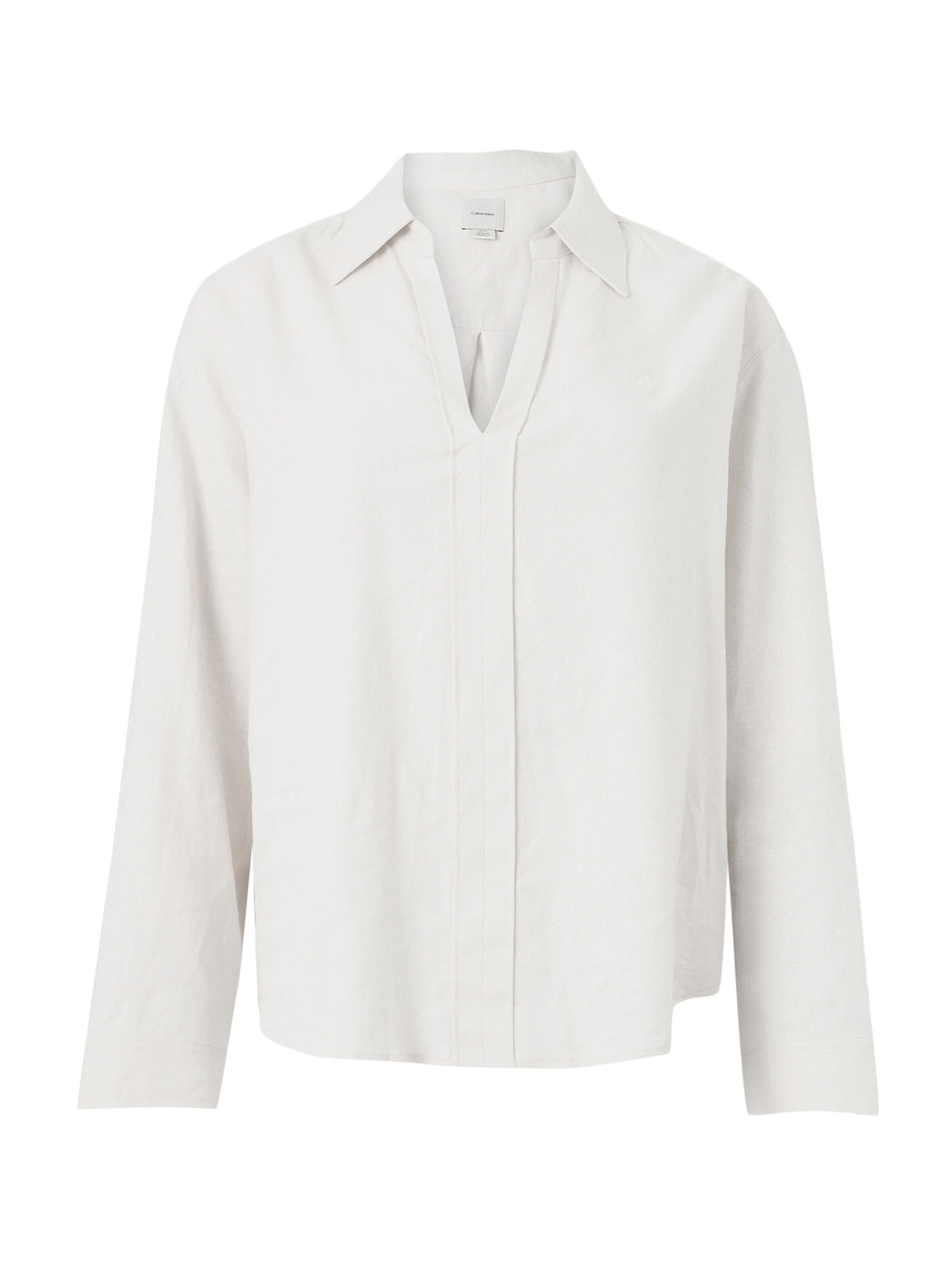 Calvin Klein Blouse in Wit: voorkant
