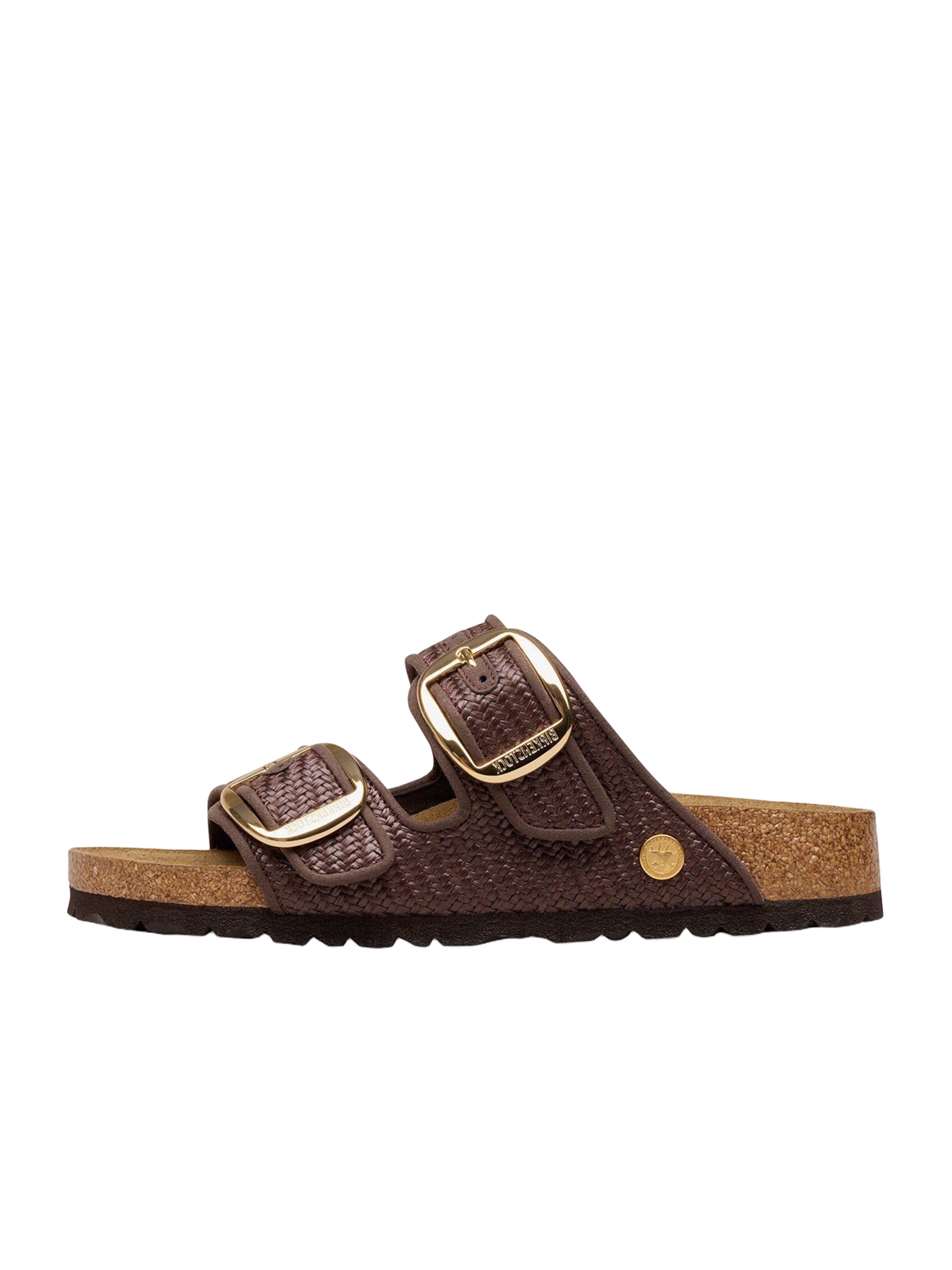BIRKENSTOCK Mules in 36 in Dark brown / Gold, Item view