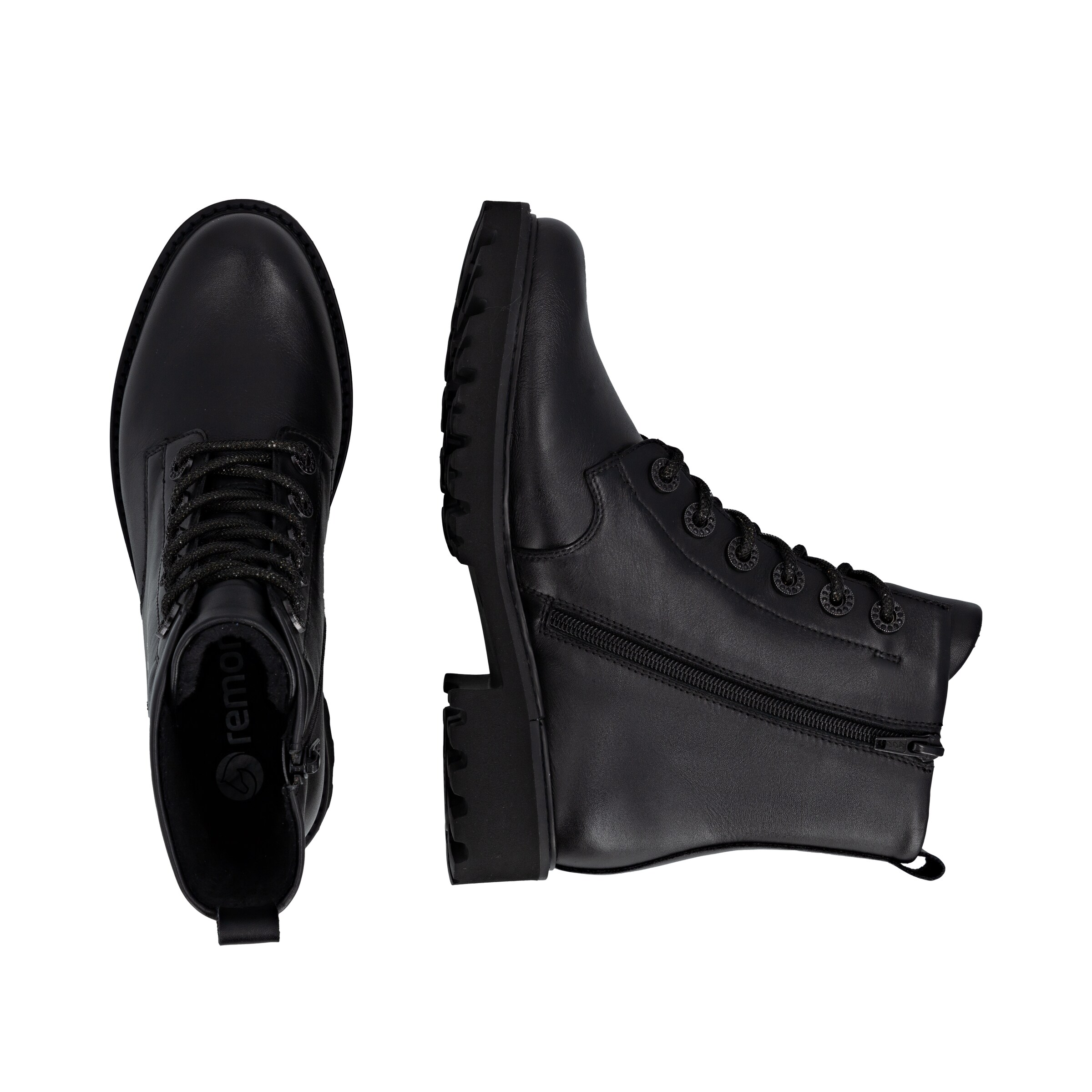 REMONTE Veterlaarsjes in Zwart