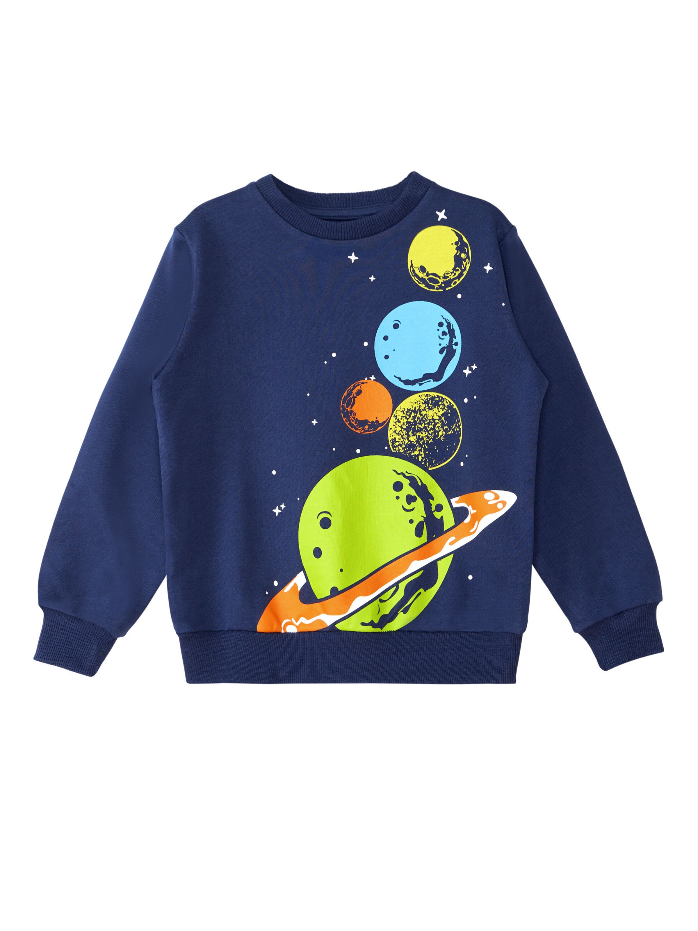 Denokids Sweatsuit 'Planets' in Blue