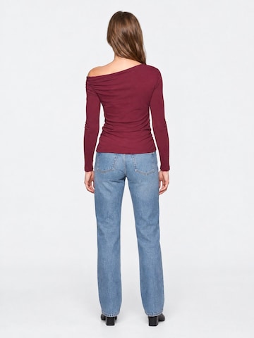 Camicia da donna 'Blusen' di Grimelange in rosso