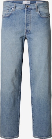 SELECTEDLoosefit Traperice 'SLH190' - plava boja: prednji dio