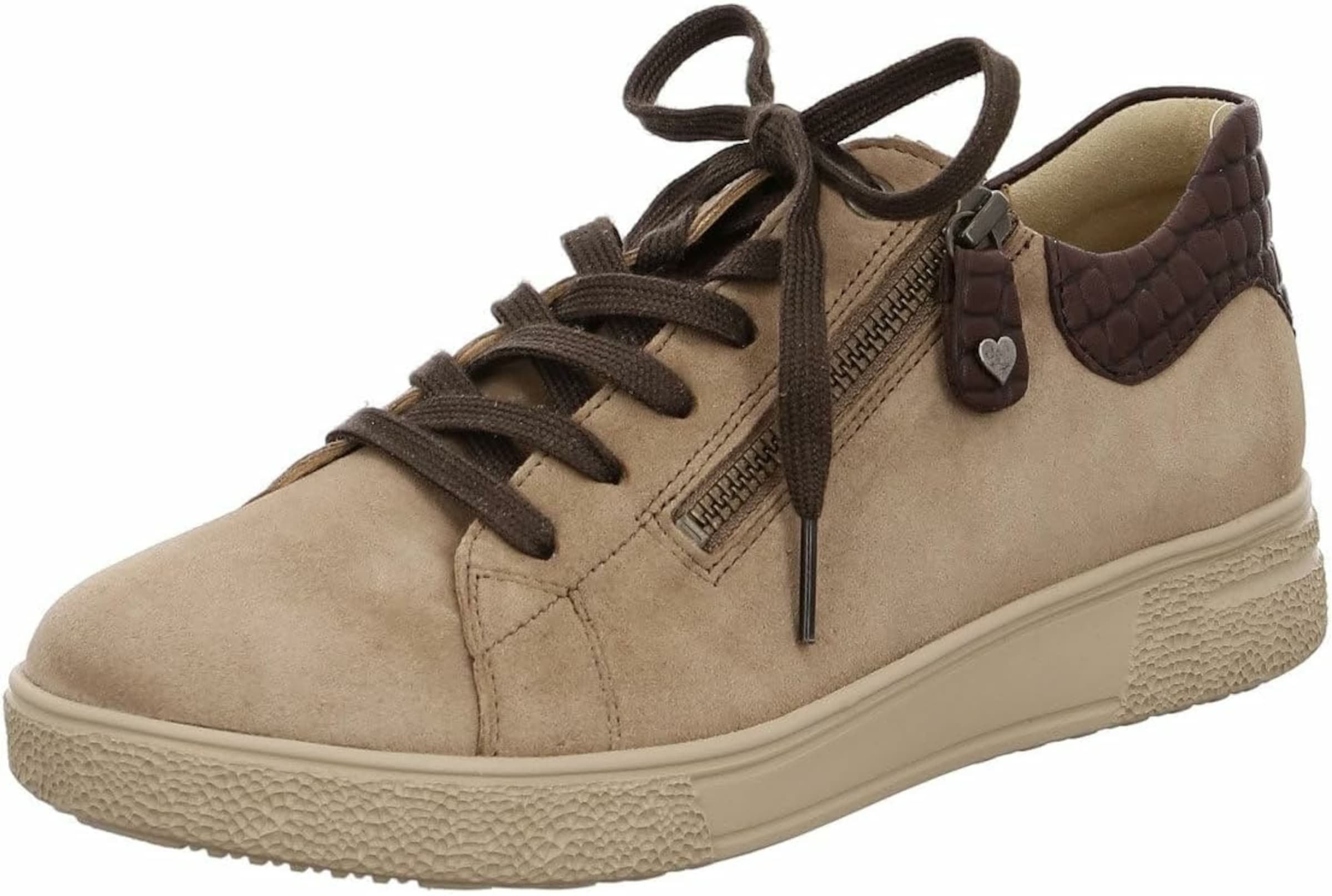 Hartjes Sneakers laag in Beige: voorkant