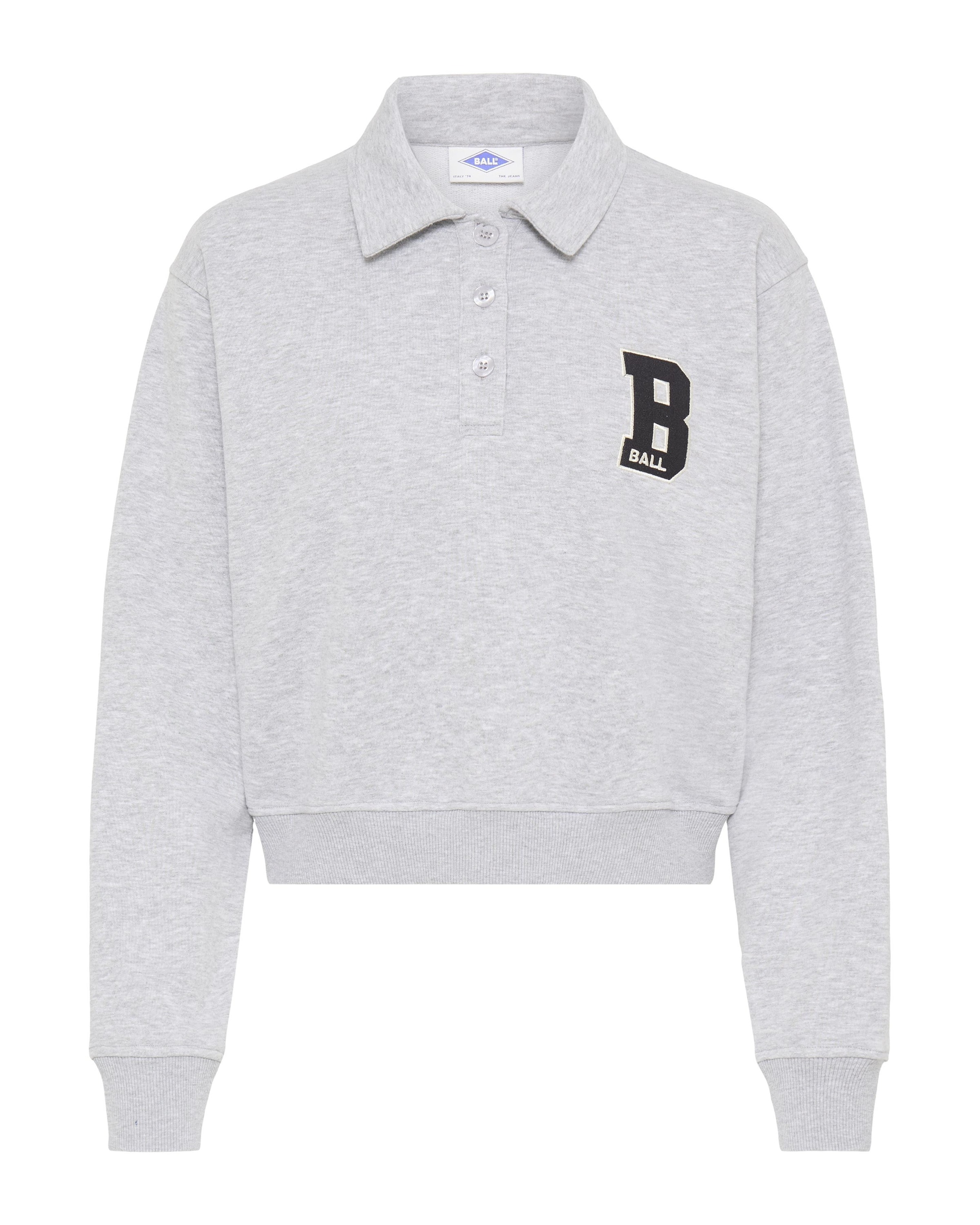 Ball Pullover 'Bariva' i grå: forside