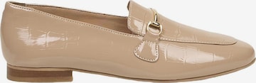 Desa Classic Flats 'Slipper' in Beige: front