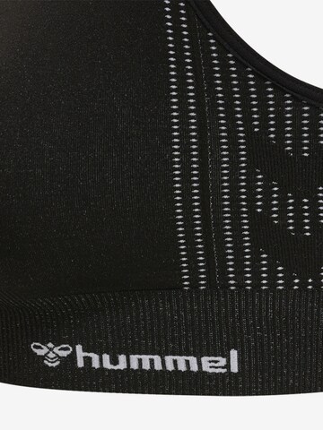 Hummel Bustier Sport-BH in Schwarz