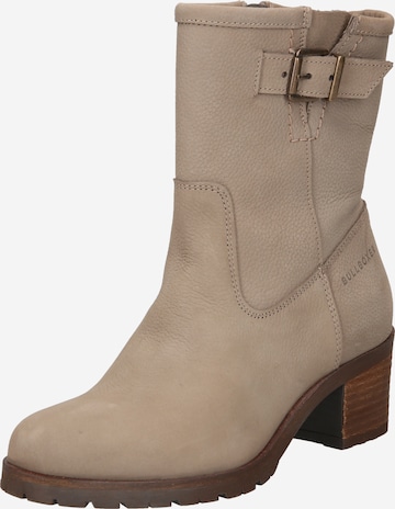 BULLBOXER Ankle Boots in Beige: front