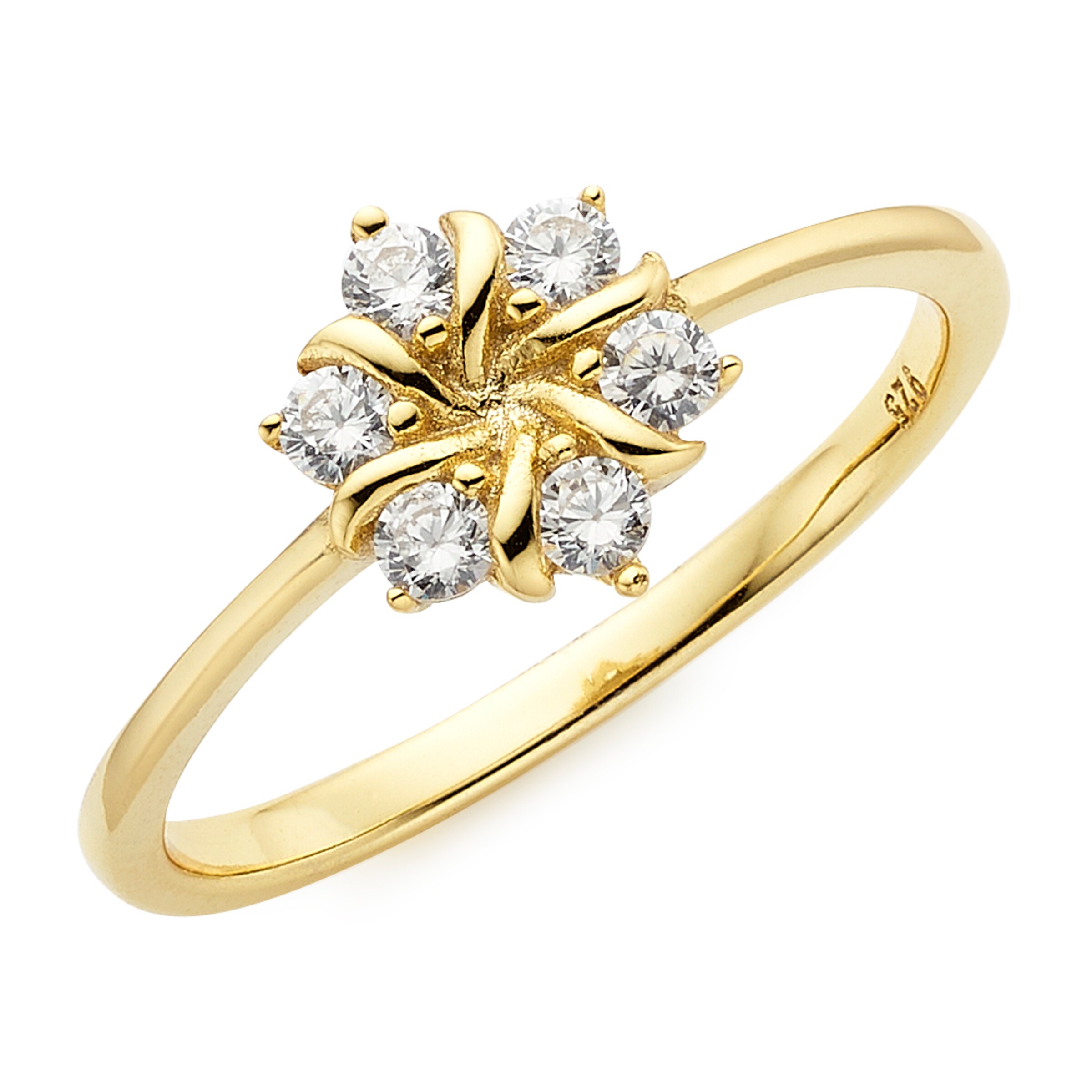 FIRETTI Ring in Gold: Vorderseite