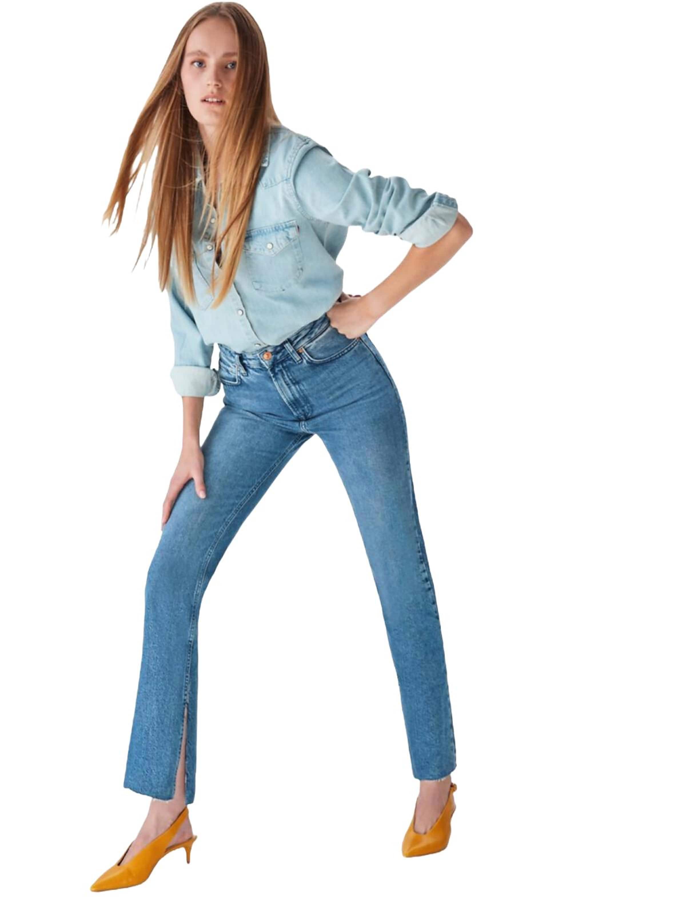 LTB Jeans - regular Vaquero 'LTB Jeans Damen Betiana High Waist Straight Leg Jeanshose' en azul