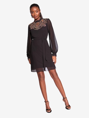 Lipsy Obleka | črna barva: sprednja stran