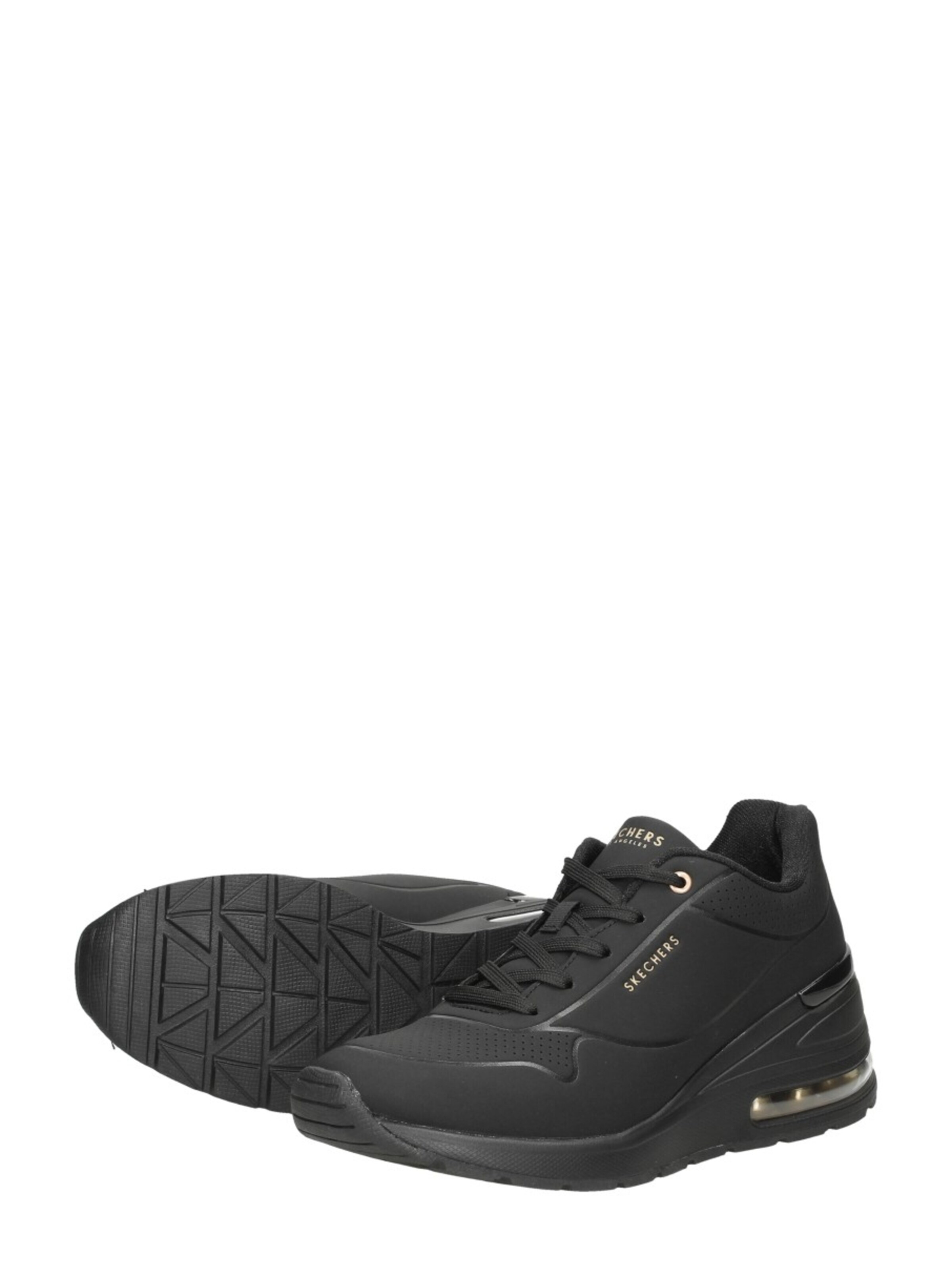 SKECHERS Sneakers laag 'Million Air - Elevated Air' in Zwart