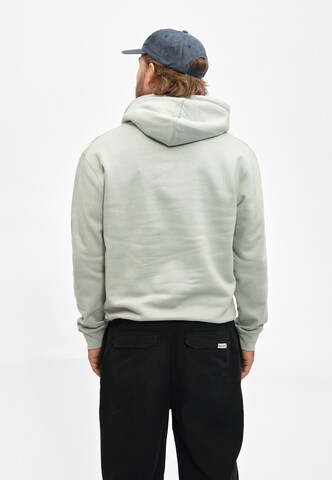 Cleptomanicx Sweatshirt 'Möwe Plate' in Grey