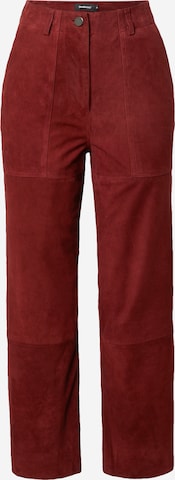Pantaloni 'Presley' de la Deadwood pe roșu: față