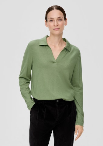 s.Oliver Shirt in Groen: voorkant