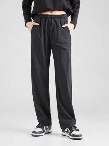 Champion Authentic Athletic Apparel - Pierna ancha Pantalón en negro: frente