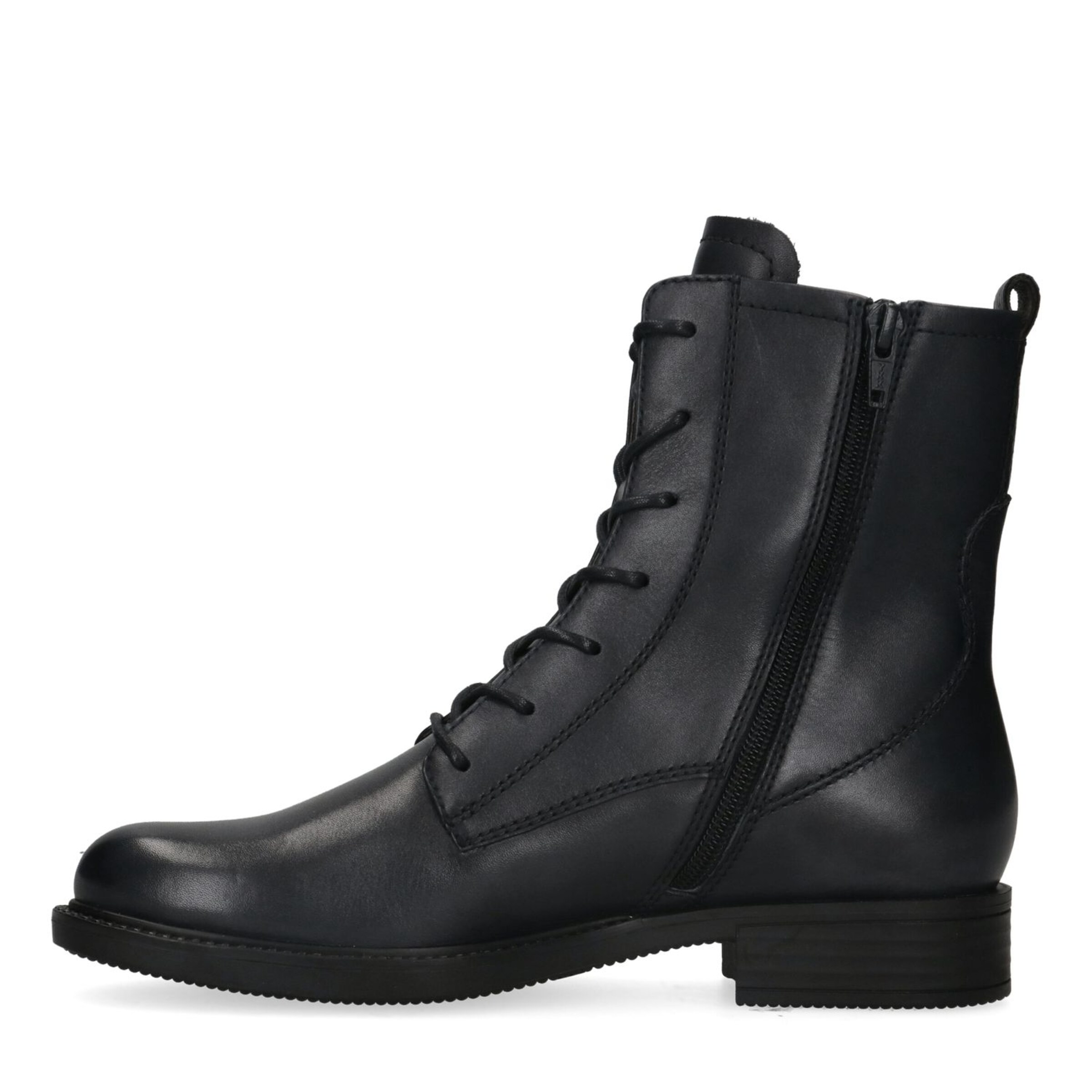 MANFIELD Lace-Up Ankle Boots in Blue