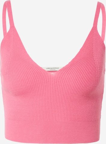 SCOTCH & SODA Knitted Top in Pink: front