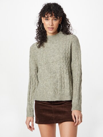 System Action Sweater 'Braid' in Grey: front