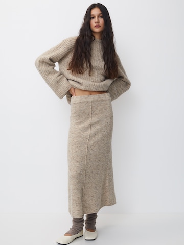 Pull&Bear Skirt in Beige