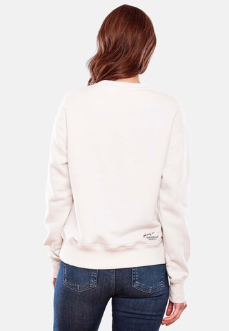 NAVAHOO Sweatshirt i vit