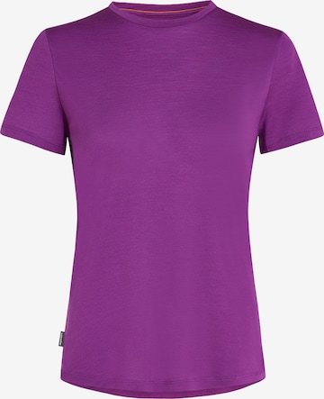 ICEBREAKER - Camiseta 'W Mer 125 Cool-Lite Sphere III SS Tee' en azul: frente