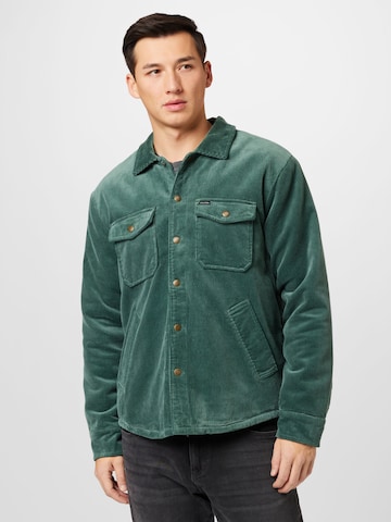 Brixton Between-Season Jacket 'DURHAM' in Green: front