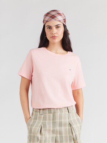 GANT T-Shirt in Pink: Vorderseite