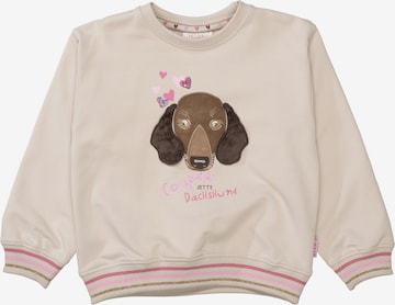 smėlio STACCATO Megztinis be užsegimo: priekis