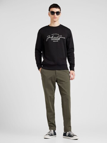 JACK & JONES Sweatshirt 'JJFERRIS' in Black