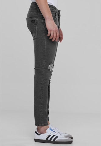 2Y Premium Skinny Jeans in Grey