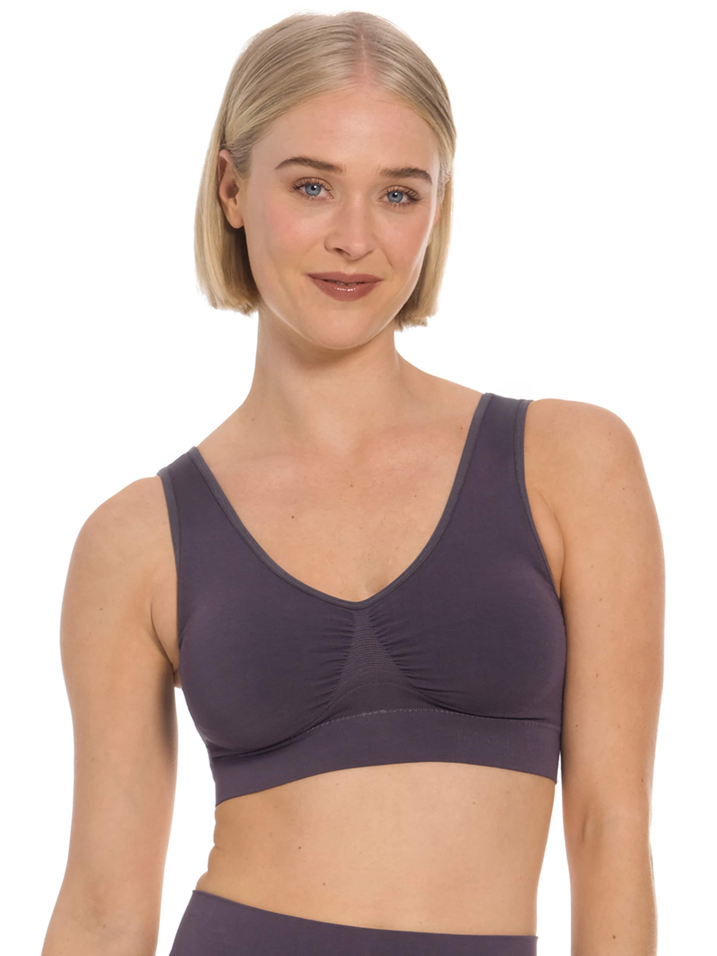 pilka MAGIC Bodyfashion Biustjė Liemenėlė 'Bamboo': priekis