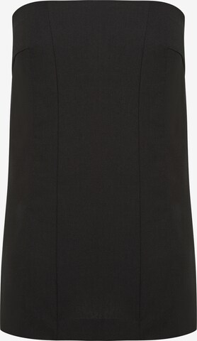 St MRLO Top 'SHAPE' in Black: front