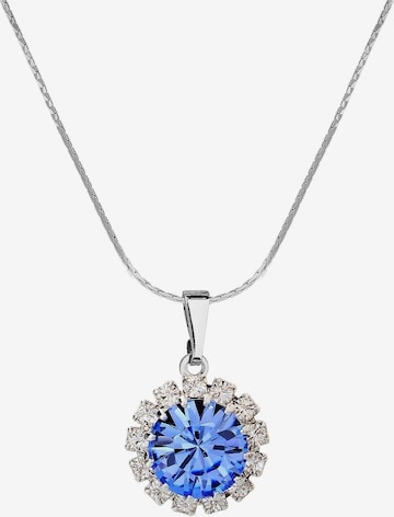 EXCLUSIVE EDITIONLančić 'Saton adorned with Swarovski crystals' - plava boja: prednji dio