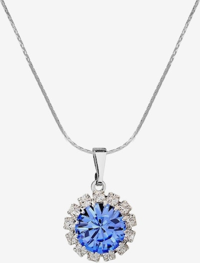 42 cm dydžio Grandinėlė 'Saton adorned with Swarovski crystals' iš EXCLUSIVE EDITION, spalva – azuro spalva, Prekių apžvalga