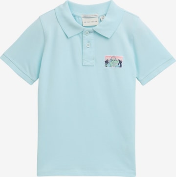 TOM TAILOR Shirt in Blue: front