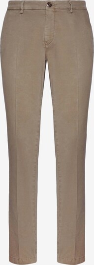 Boggi Milano Pantalon à plis en taupe, Vue avec produit