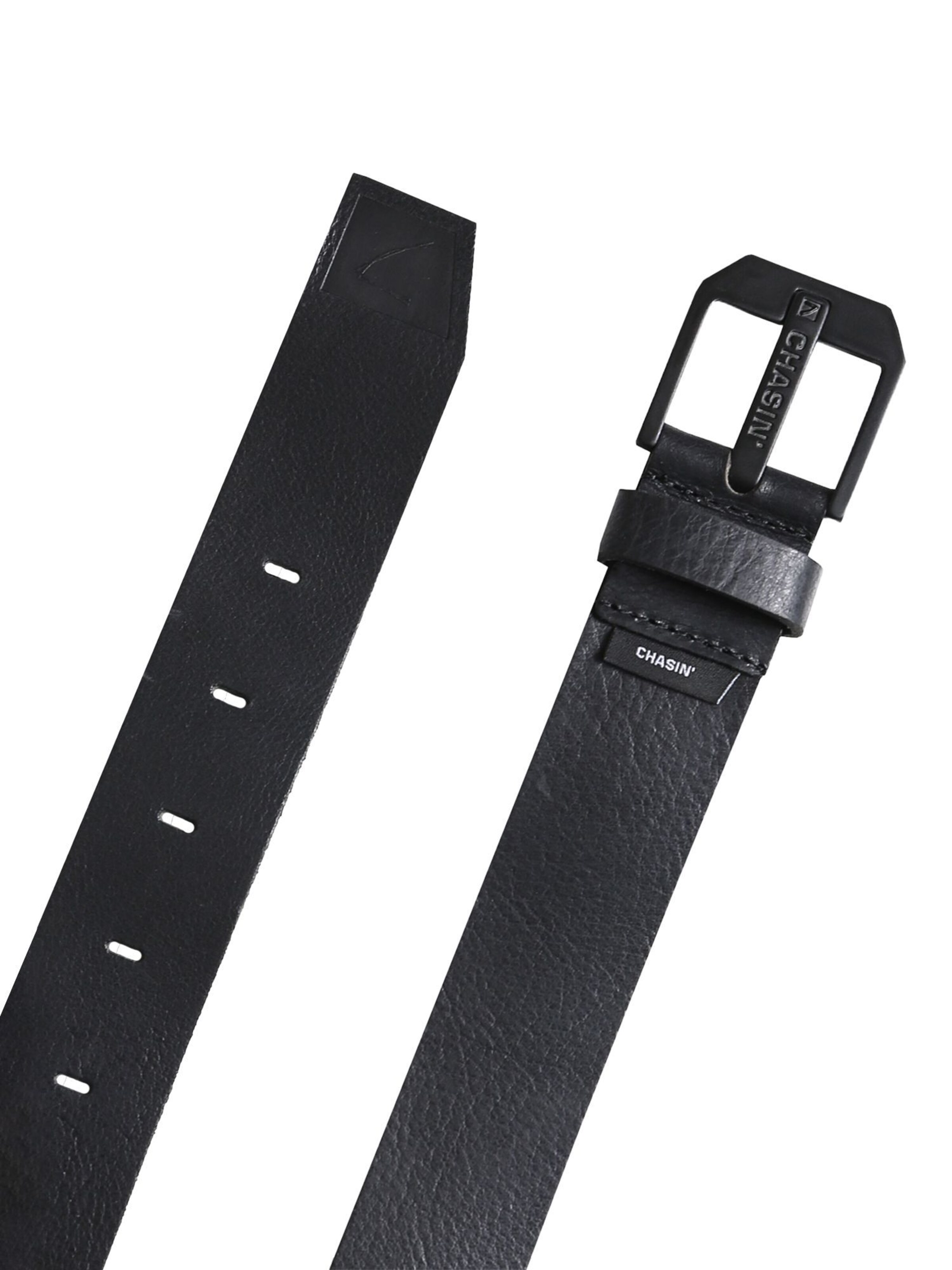 CHASIN' Gürtel 'Mason' in Schwarz