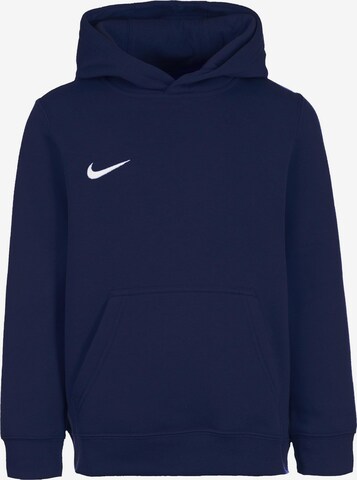 Sweat de sport NIKE en bleu : devant